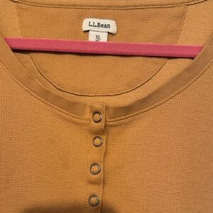 L.L. Bean Waffle Knit Shirt